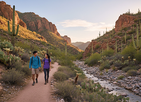 Sabino Canyon trail
